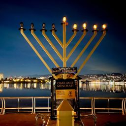 A menorah in Oakland, California, was destroyed and tossed into Lake Merritt in the middle of Hanukkah.