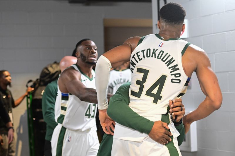 Giannis Antetokounmpo Drops Career-high 64 Points As Post-game Scuffle ...