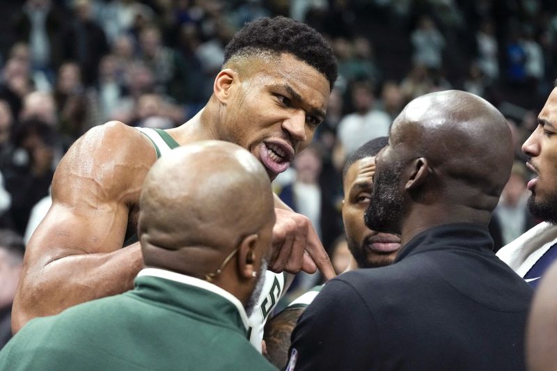 Giannis Antetokounmpo Drops Career-high 64 Points As Post-game Scuffle ...