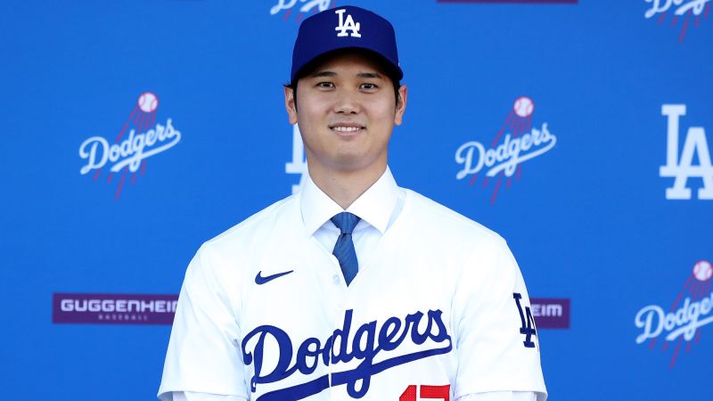 Shohei Ohtani says signing with Los Angeles Dodgers ‘is about winning’