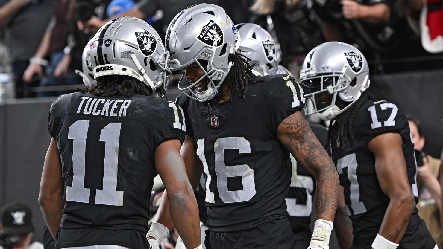 Las Vegas Raiders score a franchise-record points haul as they demolish Los  Angeles Chargers
