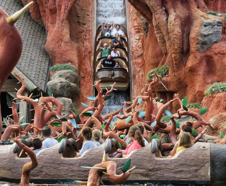 <strong>Splash Mountain:</strong> The log flume ride at both Disney World and Disneyland parks in the US will reopen as Tiana's Bayou Adventure.