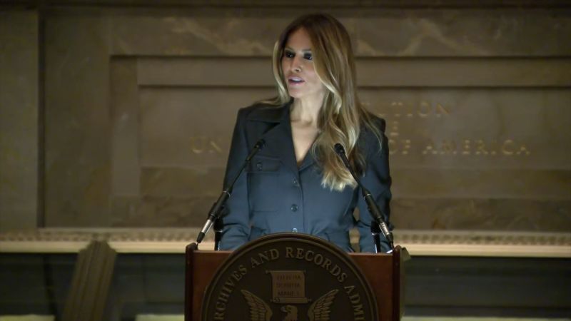 Melania Trump Makes Rare Appearance | CNN Politics