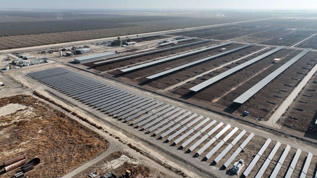 The rocks are heated by thousands of photovoltaic panels that surround the Antora Energy prototype west of Fresno.