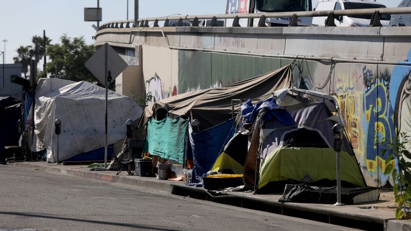 US homelessness hits highest level as rents have soared