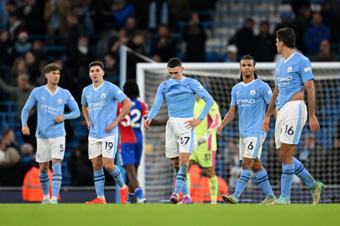 Manchester City 2 x 2 Crystal Palace