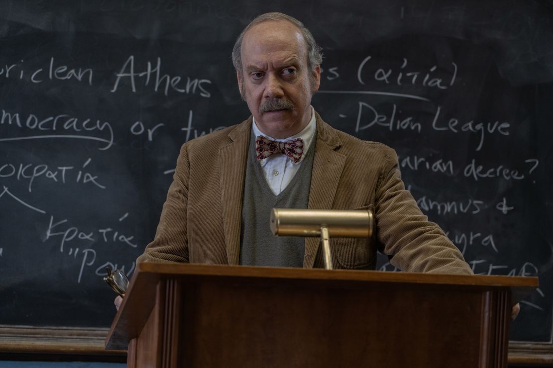 Paul Giamatti stars as Paul Hunham in director Alexander Payne's THE HOLDOVERS, a Focus Features release.