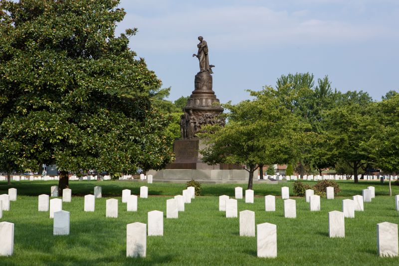 Removal Of A Confederate Memorial In Arlington Cemetery Is Paused By ...