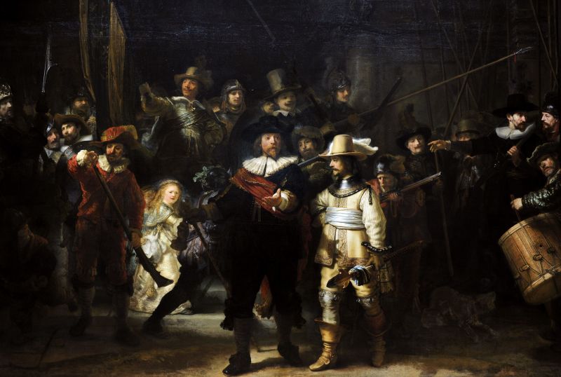 X-rays reveal unusual technique hidden in Rembrandt's 'The Night 