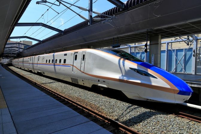 <strong>Welcome to Hokuriku: </strong>The Hokuriku Shinkansen connects Tokyo with Hokuriku, a region west of the capital.  A new extension launching in 2024 will bring bullet trains even further into the area, allowing greater access to Ishikawa and Fukui prefectures. 