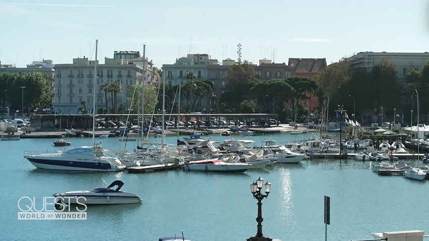 Bari Port scenic