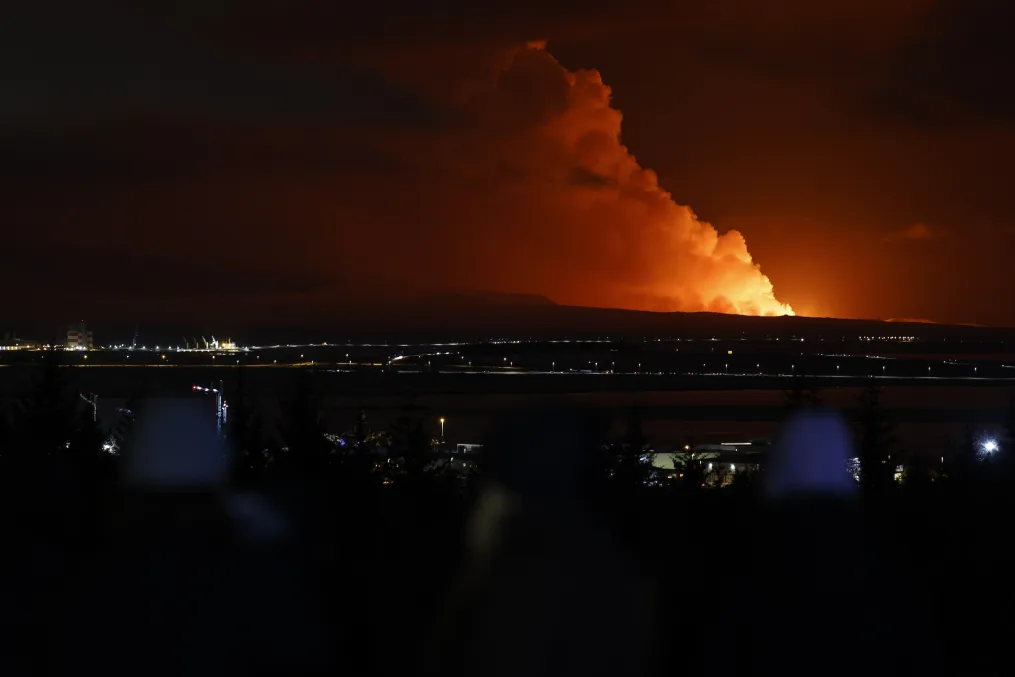 Volcanic eruption