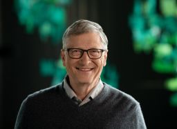 Portrait of Bill Gates.