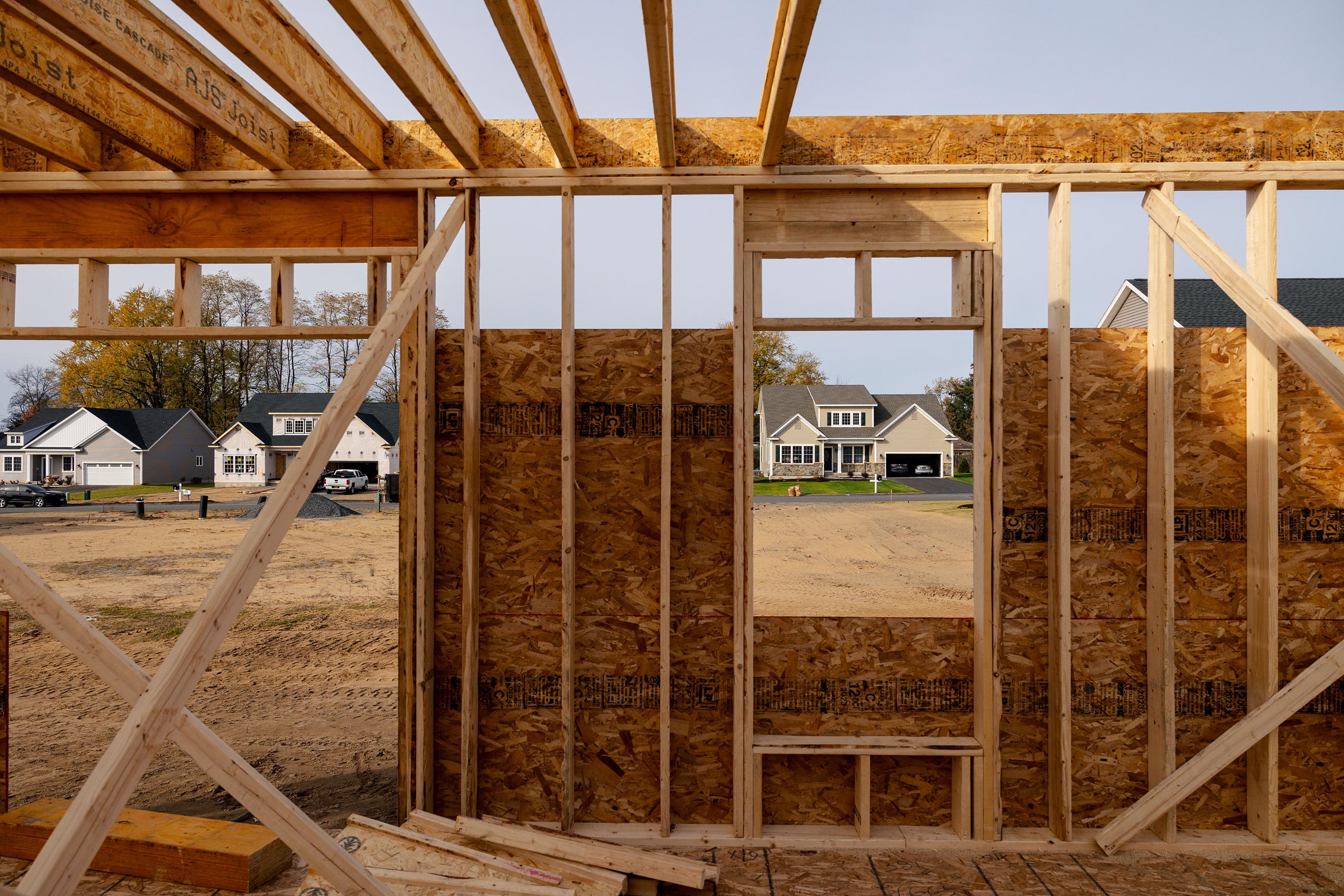 Home building surged in November as mortgage rates came down