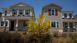 FILE PHOTO: Residential single-family homes by KB Home are shown under construction in the community of Valley Center, California, U.S. June 3, 2021. REUTERS/Mike Blake/File Photo