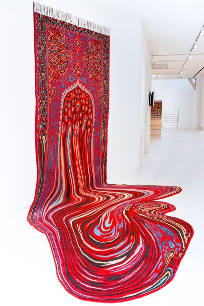 <strong>Faig Ahmed:</strong> Artist Faig Ahmed, who was born in Sumqayit but now lives and works in Baku, has exhibited his unique designs all over the world.