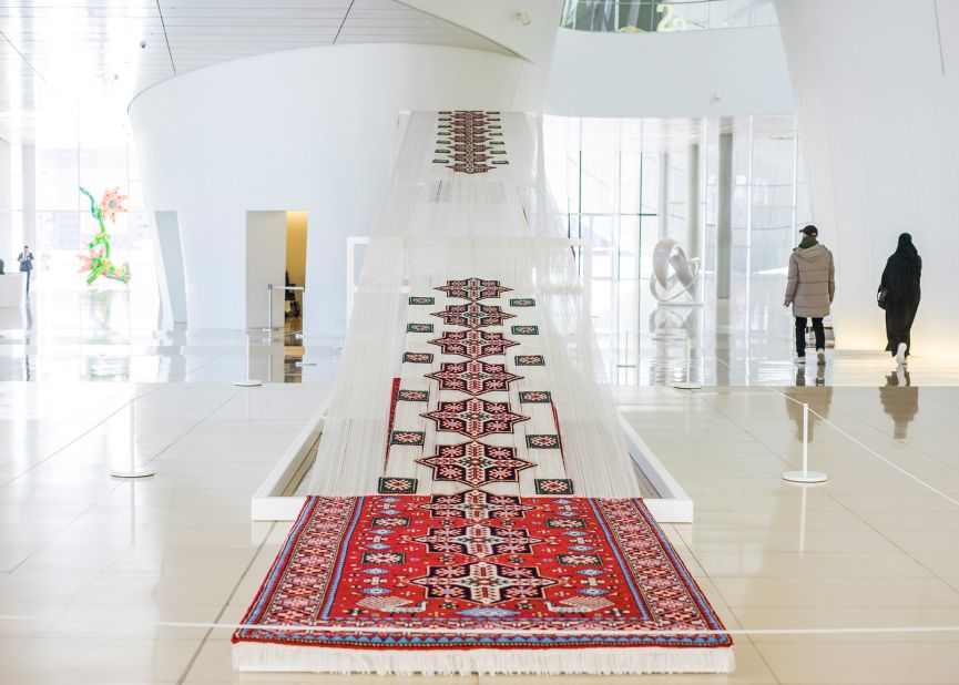 <strong>International reputation: </strong>He represented Azerbaijan at the Venice Biennale in 2007, and in 2013 was shortlisted for the Jameel Prize 3 in London's Victoria and Albert Museum.