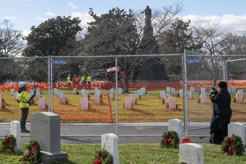 Removal Of Arlington Cemetery Confederate Statue May Proceed, Federal ...