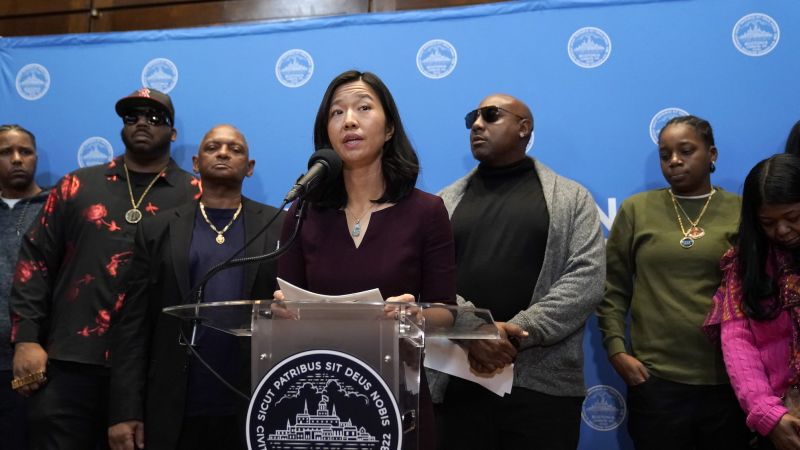 Boston mayor Michelle Wu issues apology to Black men wrongfully arrested for Carol Stuart murder