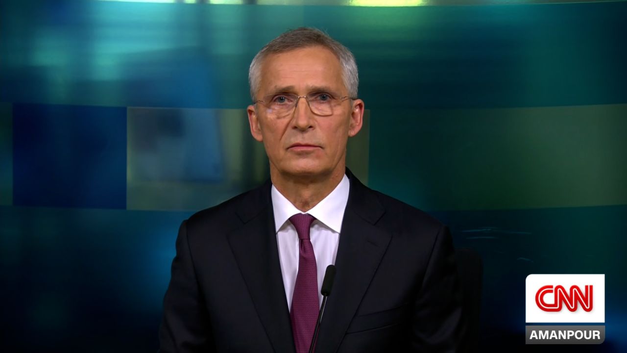 Amanpour Stoltenberg