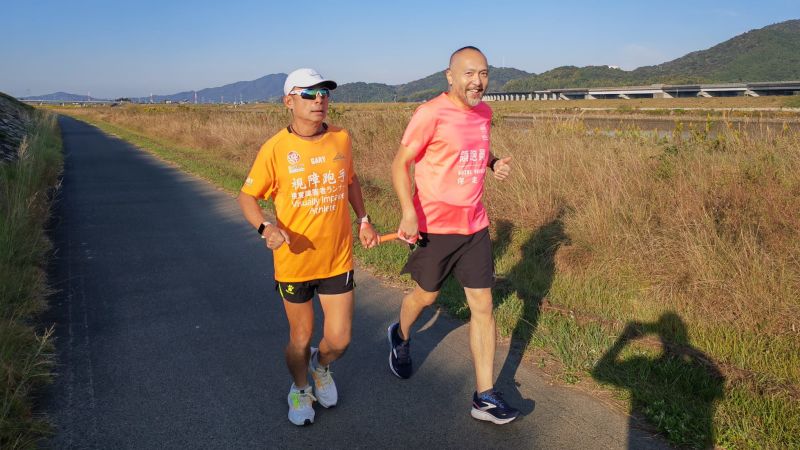 This visually impaired man traveled to Japan to run 1,400 miles in 40 days