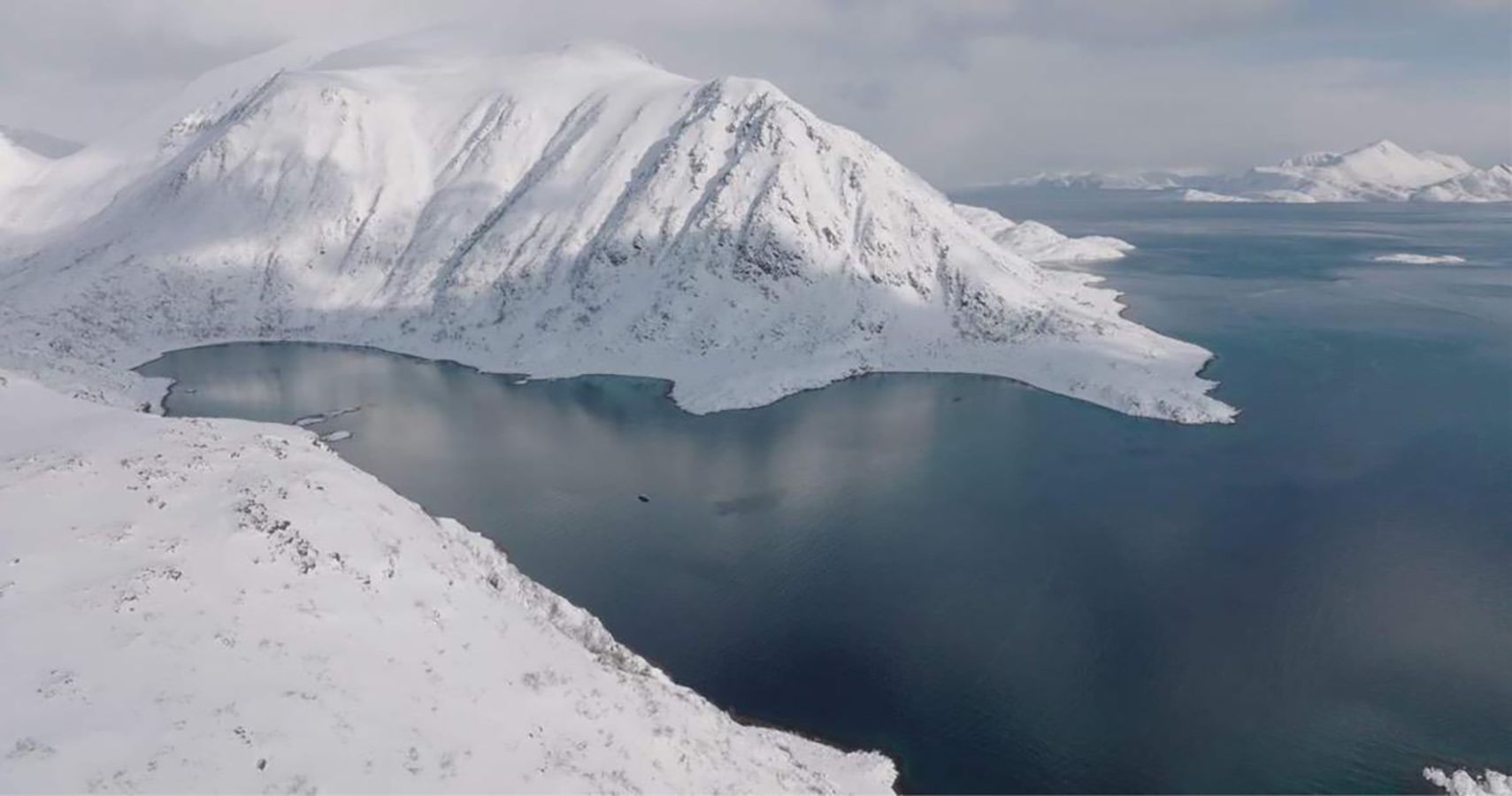 This photo supplied by the Norwegian Whale Reserve shows its upcoming beluga whale sanctuary in Finnmark, Norway.