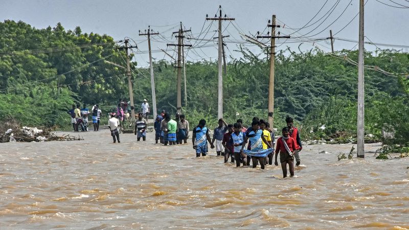 India’s Tamil Nadu braces for more heavy rain following deadly flash floods