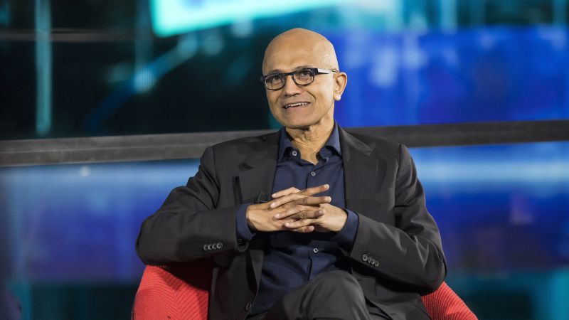 Satya Nadella van Microsoft is CNN Business CEO van het jaar Satya Nadella van Microsoft is CNN Business CEO van het jaar