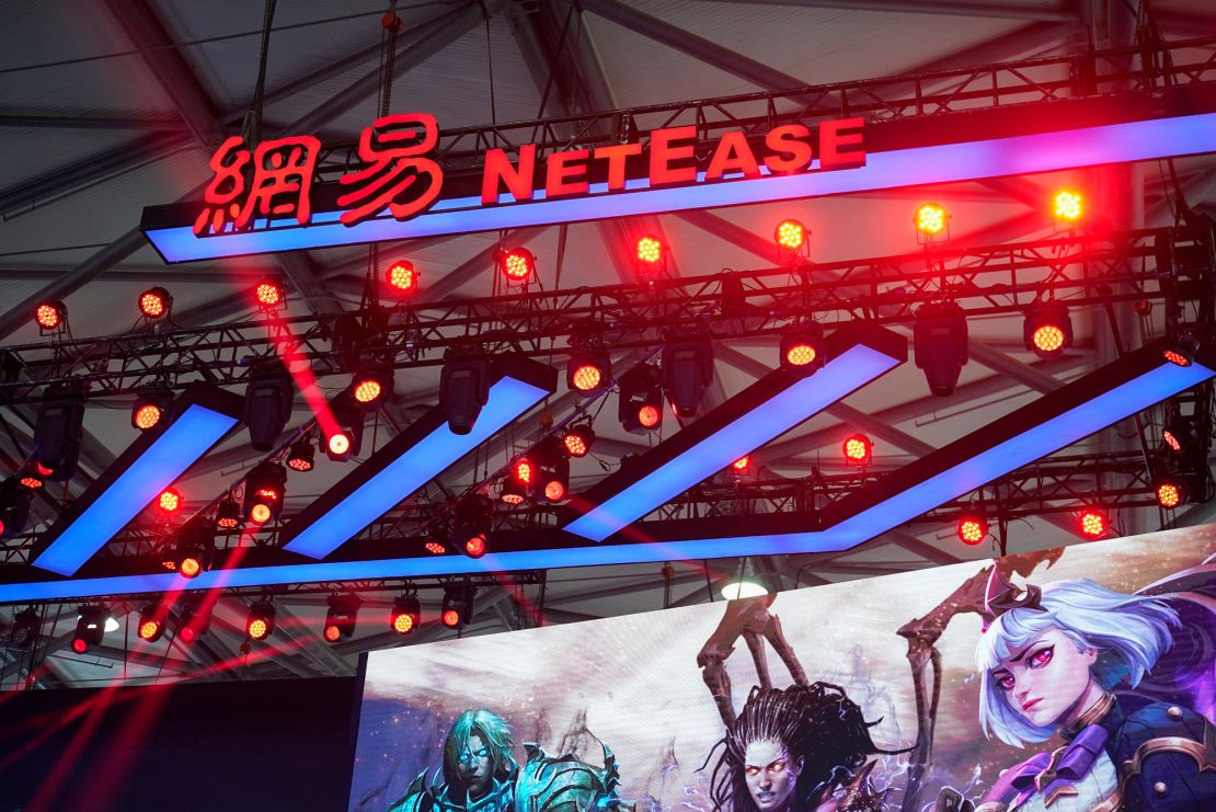 NetEase, another gaming giant, dived 20% in Hong Kong afternoon trade.