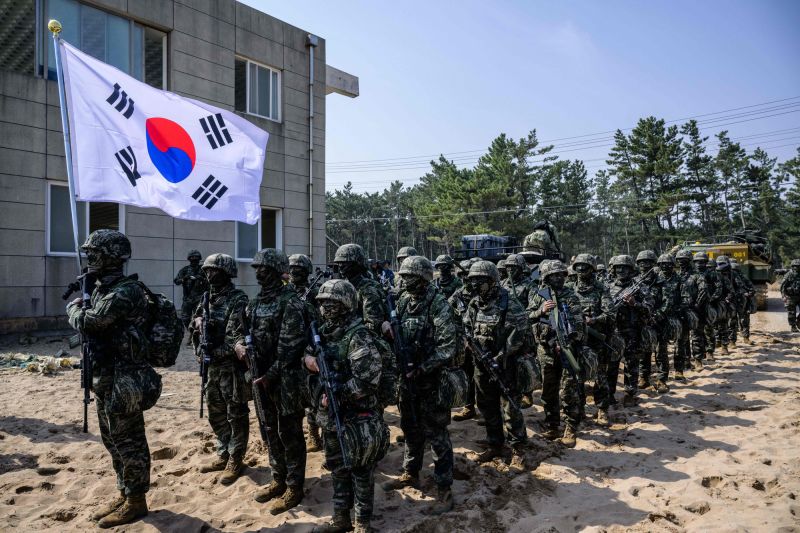 South Korea S Military Has A New Enemy Population Math CNN   231222025055 South Korean Marines 03292023 