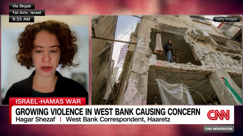 Violence On The Rise In The West Bank As Israel-Hamas War Continues | CNN