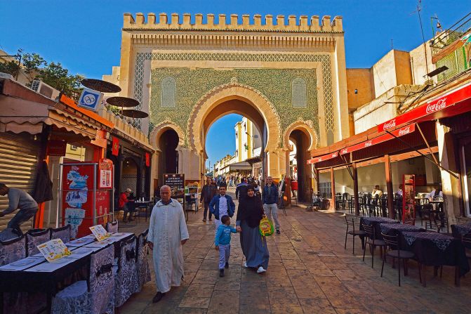 <strong>Morocco:</strong> This North African country is home to nine UNESCO sites, including the historic city of Meknes, pictured. The country has bounced back determinedly after a devastating earthquake this past September. 