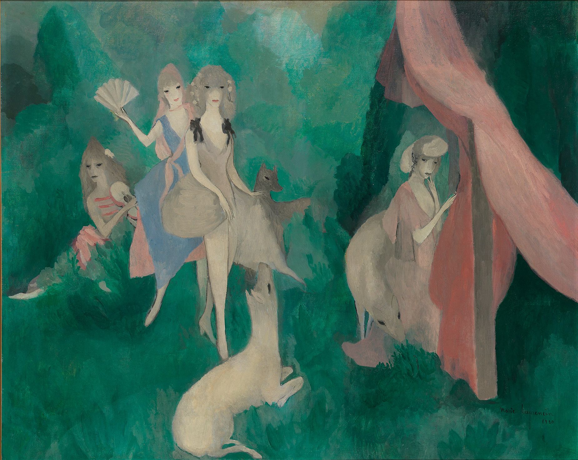 Women in the Forest (Femmes dans la forêt), 1920. Private collection, Alberta, Canada.