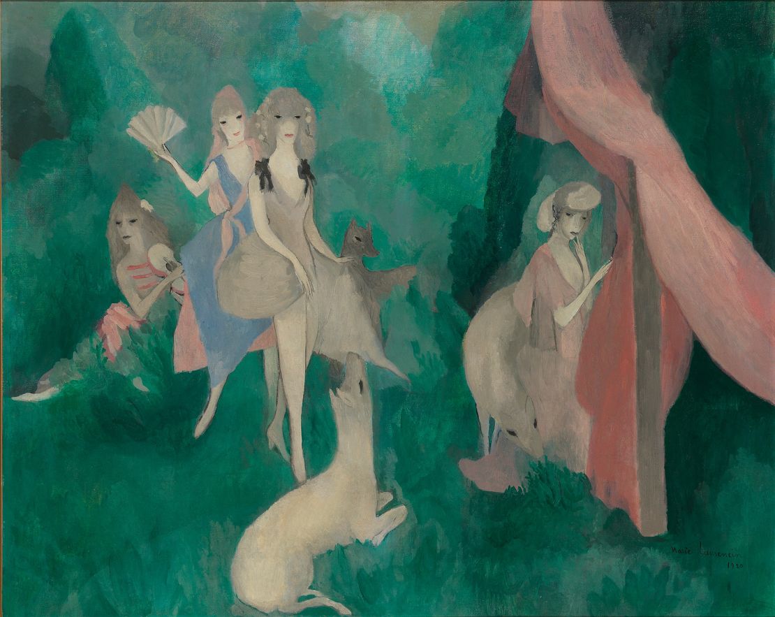 Women in the Forest (Femmes dans la forêt), 1920. Private collection, Alberta, Canada.
