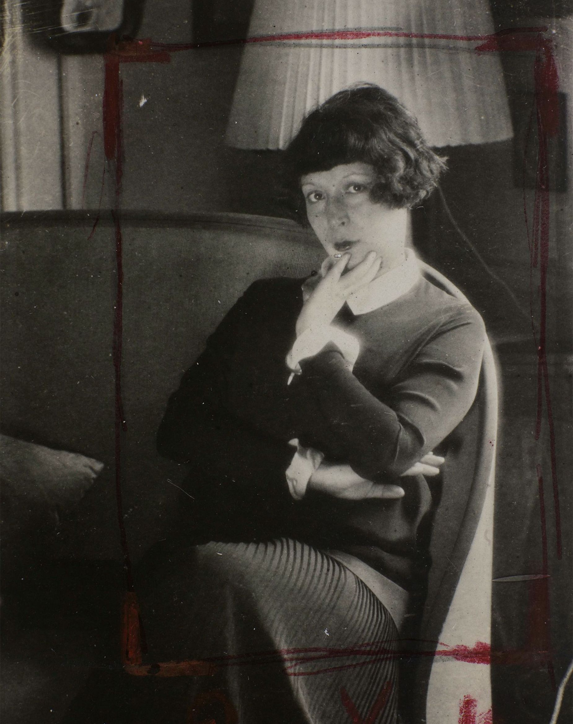 A portrait of Marie Laurencin by Man Ray, 1925.