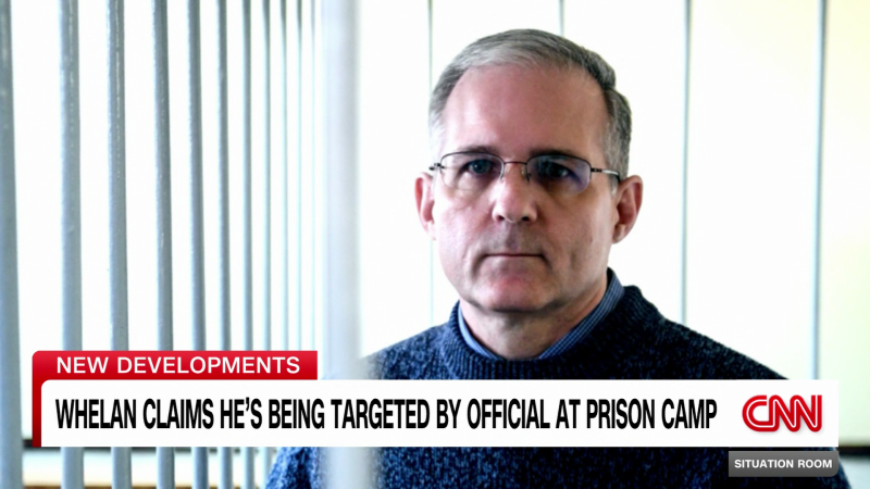 Whelan says he’s in danger in Russian prison