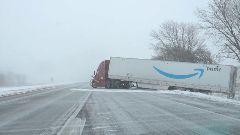 See How Winter Storm Wreaked Havoc On Nebraska Highway | CNN