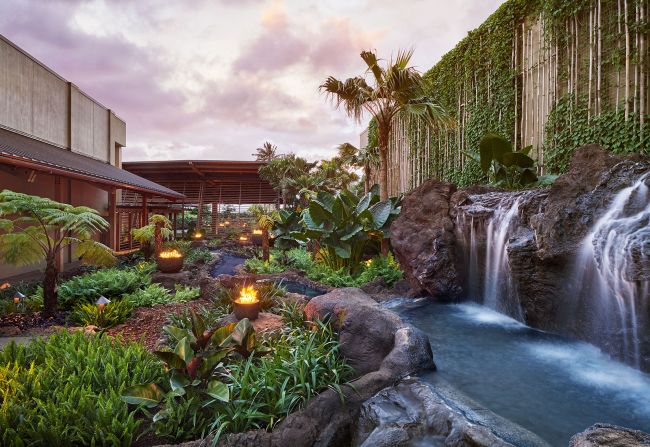 <strong>1 Hotel Hanalei Bay:</strong> The group's Hawaiian resort is set among lush tropical greenery.
