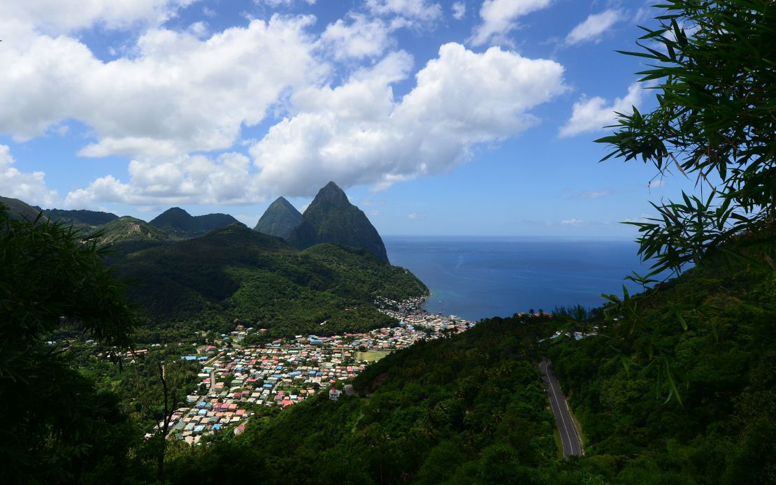The dream cruise had taken in locations including St. Lucia.