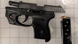 This loaded gun was intercepted on Christmas Day at Pittsburgh International Airport, after a passenger packed it in his hand luggage.