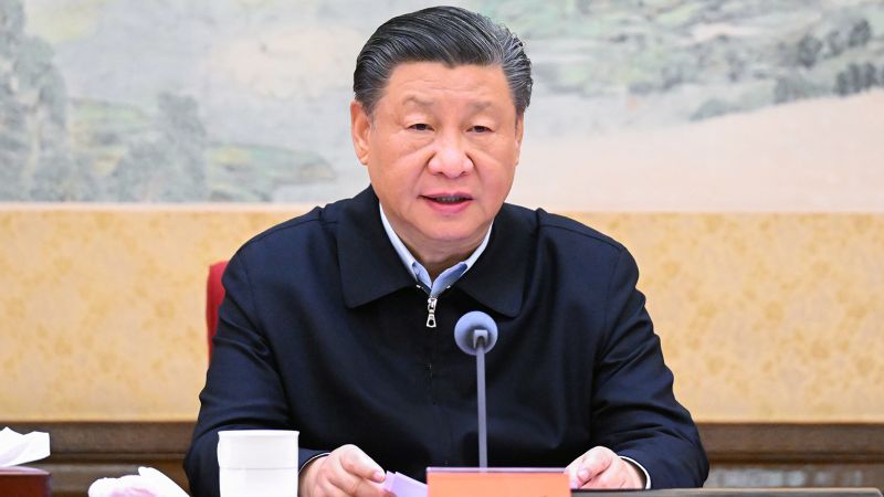 中国习近平表示，与台湾的统一是不可避免的。