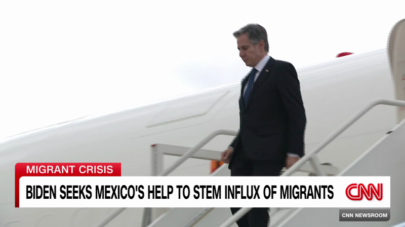 Biden seeks Mexico's help to stop migrant crisis at the border
