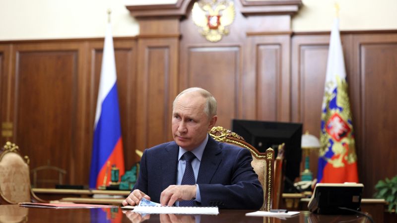 С наближаването на края на 2023 г. Путин иска светът да мисли, че той печели
