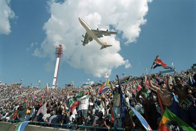 South Africa was never expected to stage AFCON 1996, let alone win it. Assigned hosting duties after original organizers Kenya were stripped of the role due to inadequate preparations, a fairytale run saw "Bafana Bafana," as the national team is known, walk out in front of 80,000 spectators at Soccer City, Johannesburg, for the final against Tunisia.