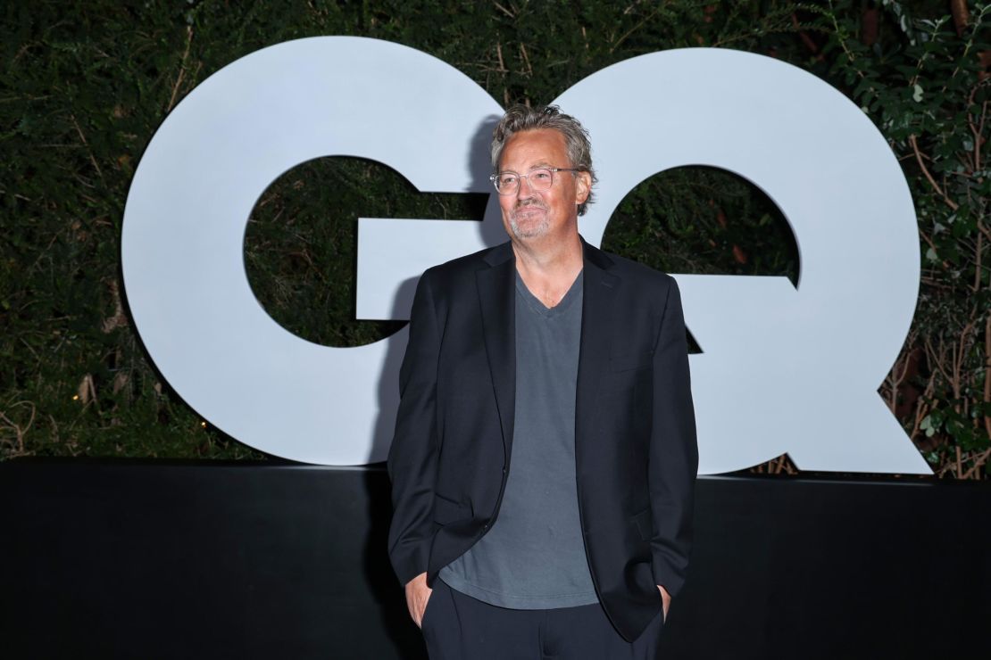 Matthew Perry attends the 2022 GQ Men of the Year Party at West Hollywood EDITION on November 17, 2022 in West Hollywood, California.