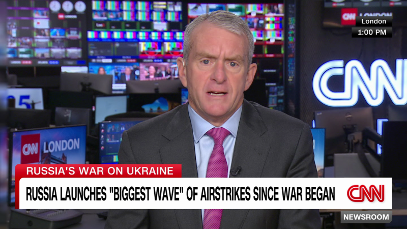 Russia Launches ‘’biggest Wave’’ Of Airstrikes On Ukraine Since War ...