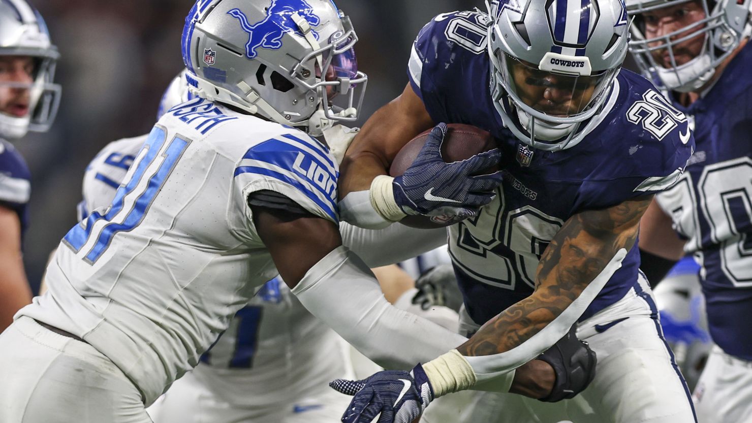 NFL: Dallas Cowboys survive late controversy to take narrow victory over Detroit Lions | CNN