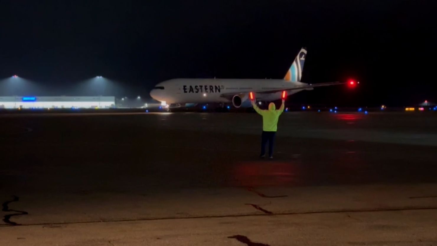 Hundreds of asylum-seekers unexpectedly arrived outside of Chicago overnight, having been sent on a private plane from Texas.