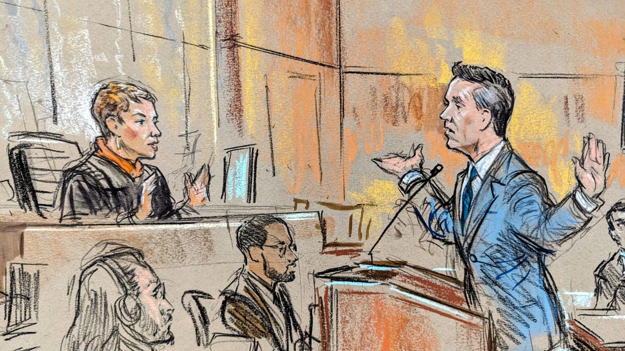 US District Judge Tanya Chutkan speaks to Trump attorney John Lauro during Friday's hearing.