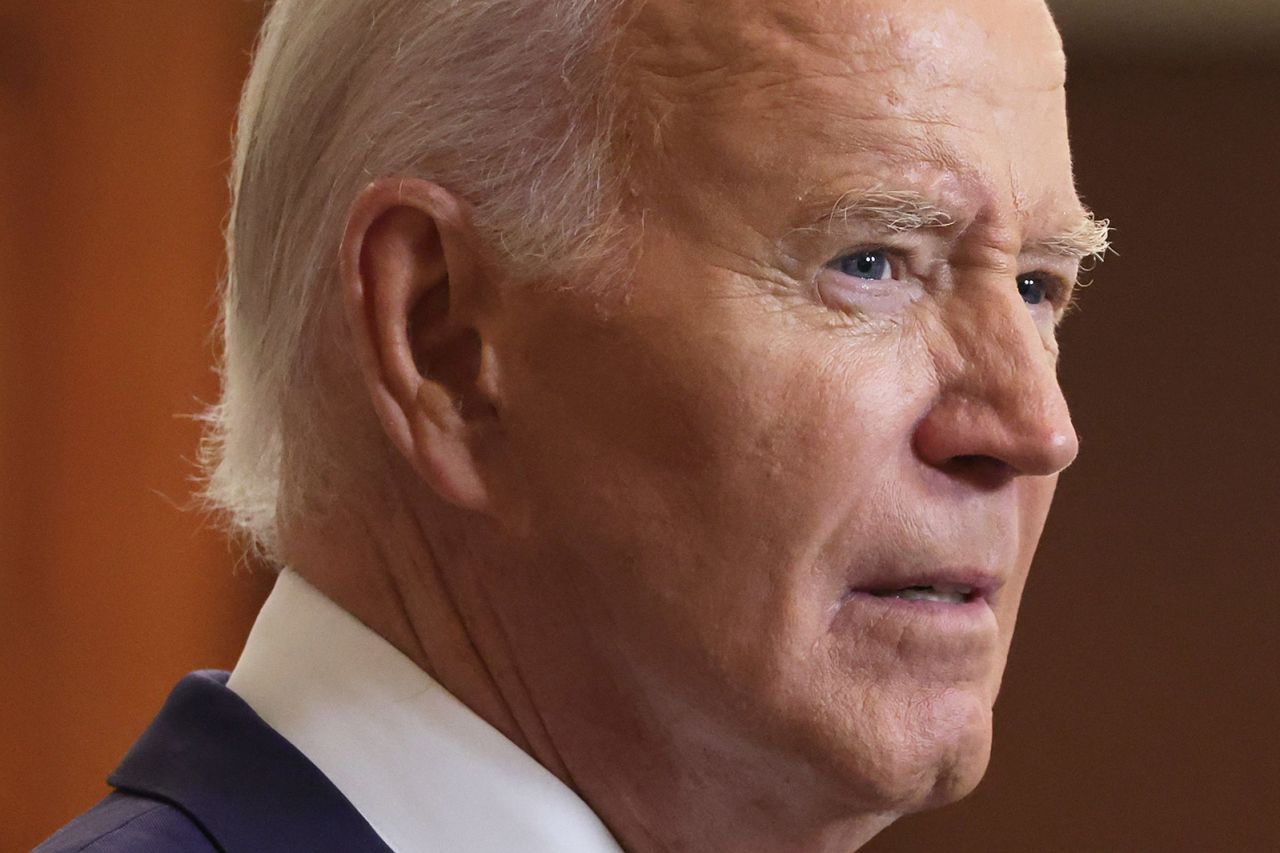 President Joe Biden at the White House on August 1.